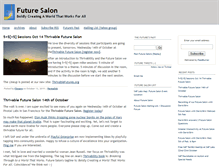 Tablet Screenshot of futuresalon.org